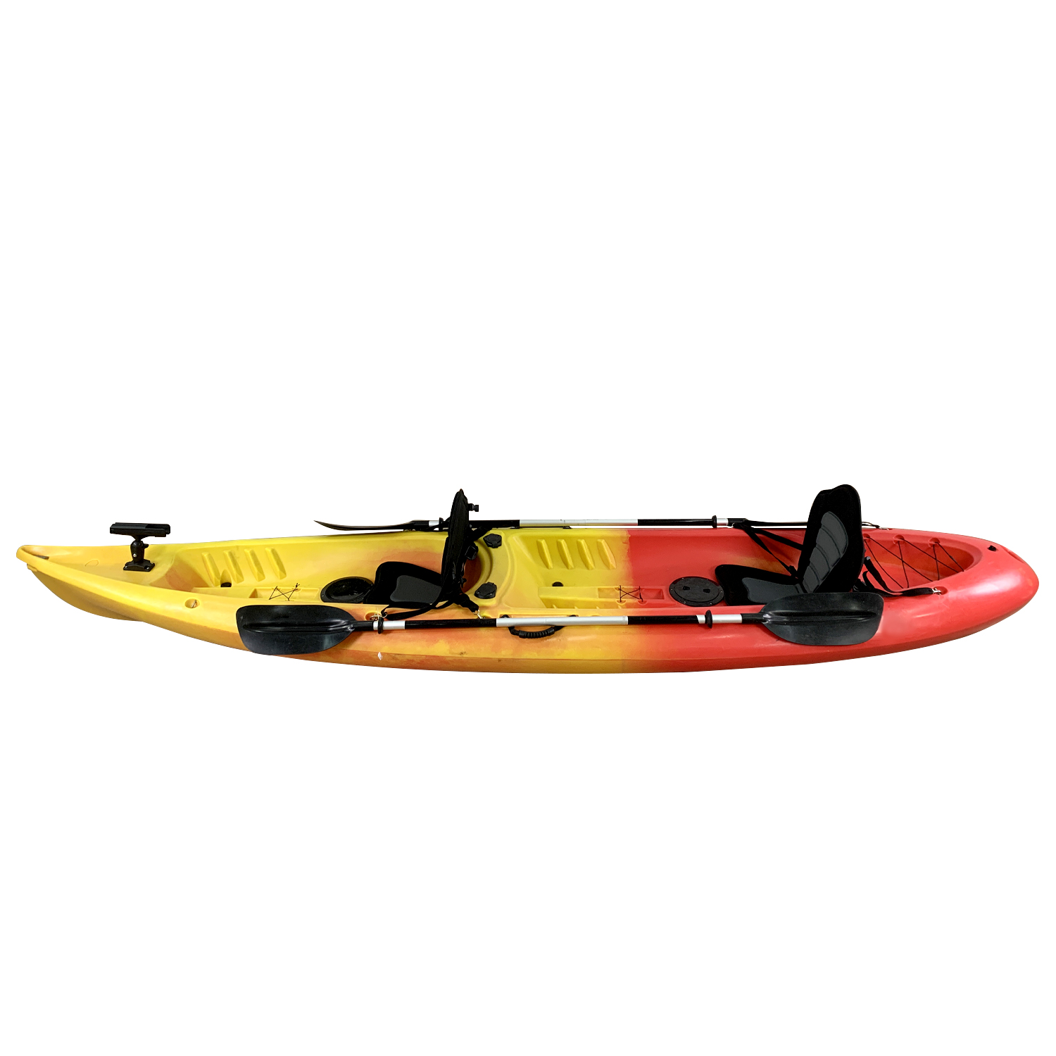 Fishing Kayak Paddle - 2-Person Sit-On-Top Fishing Kayak With Paddle