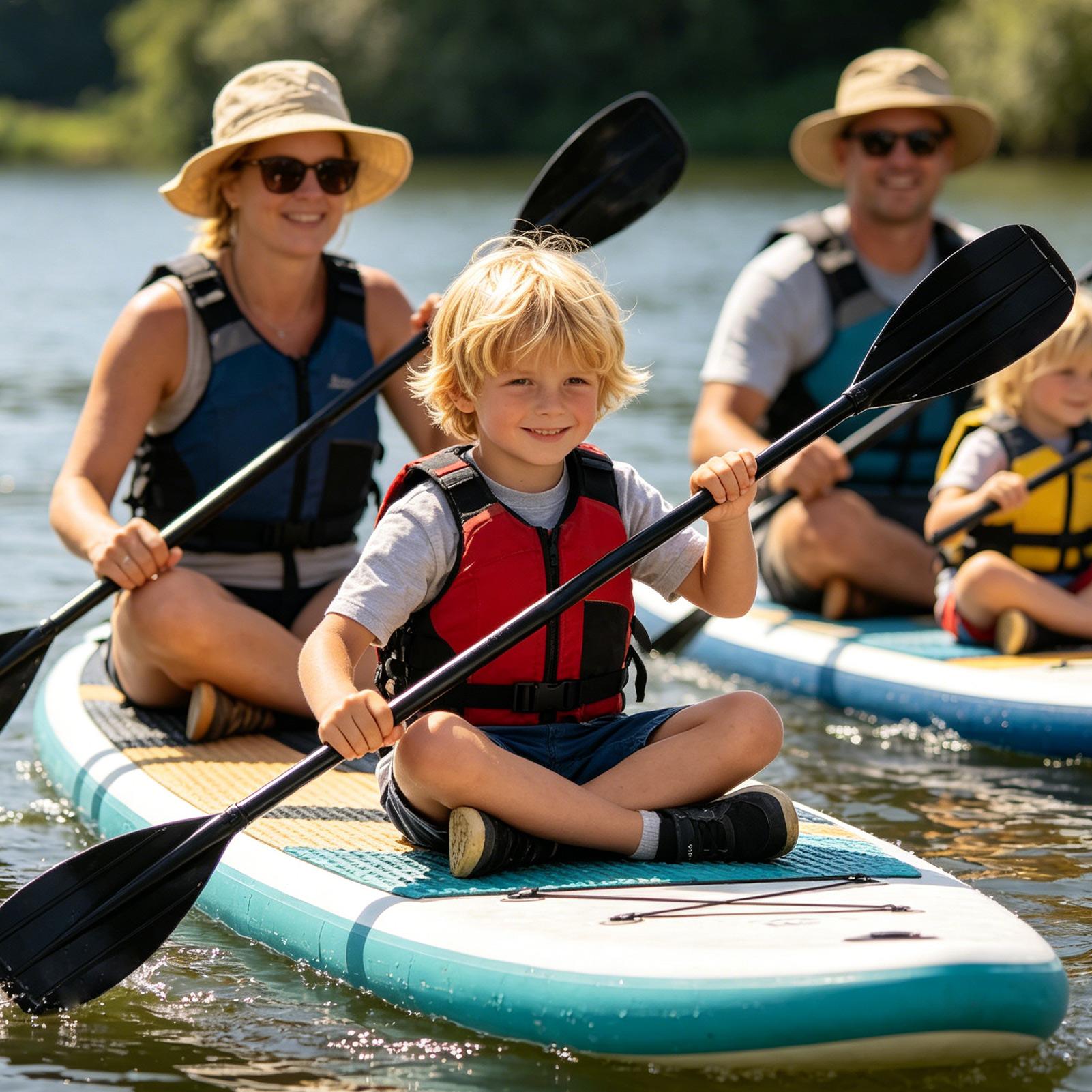 Carbon Fiber Paddle 2 Section  – Fishing Kayak Paddle recenzja i cena