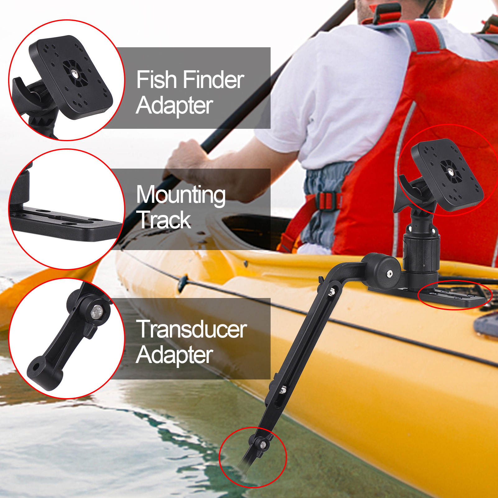 Kayak Fish Finder Mounting Pla – Fishing Kayak Fish Finder Mount recenzja i cena