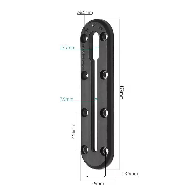 179mm Long Kayak Track mount,K – Fishing Kayak Fish Finder Mount recenzja i cena