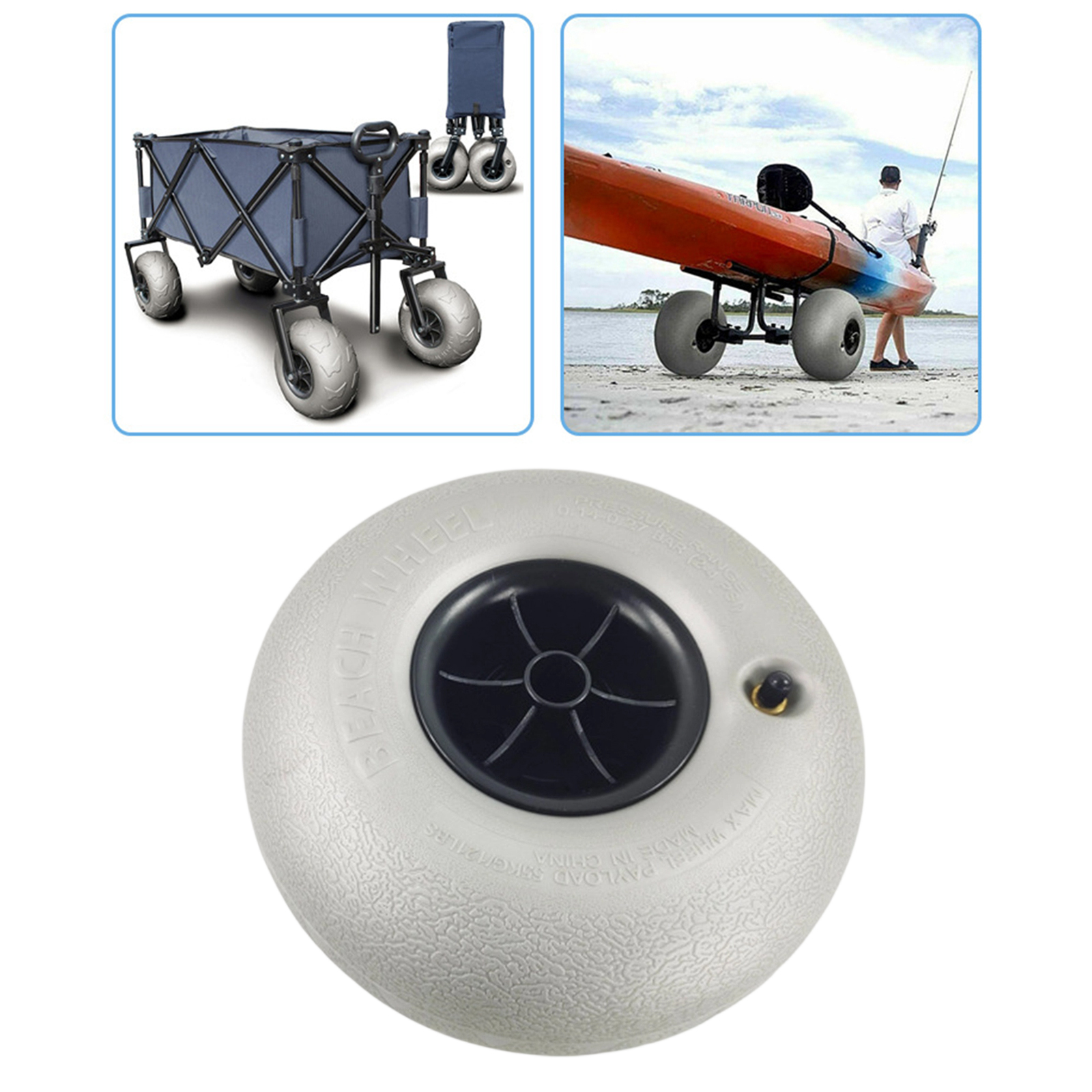 10In Balloon Wheels Profession – Fishing Kayak Cart recenzja i cena