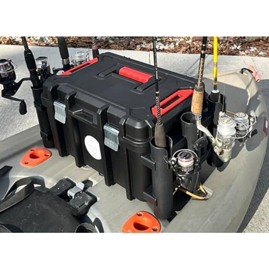 Kayak Fishing Crate - 6 Integr – Fishing Kayak Rod Holder recenzja i cena