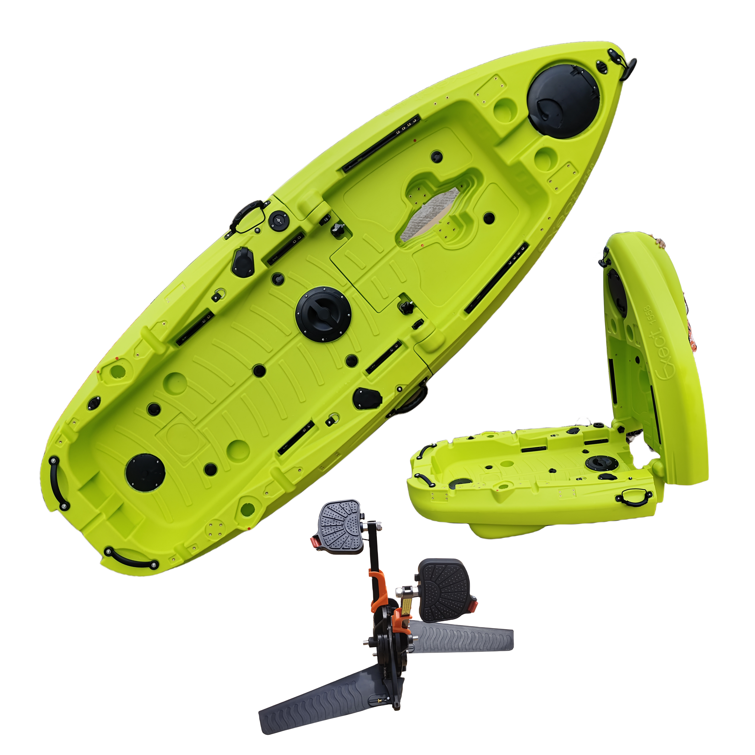 Plastic Kayak Pedal Kayak Fish – Fishing Kayak Seat recenzja i cena