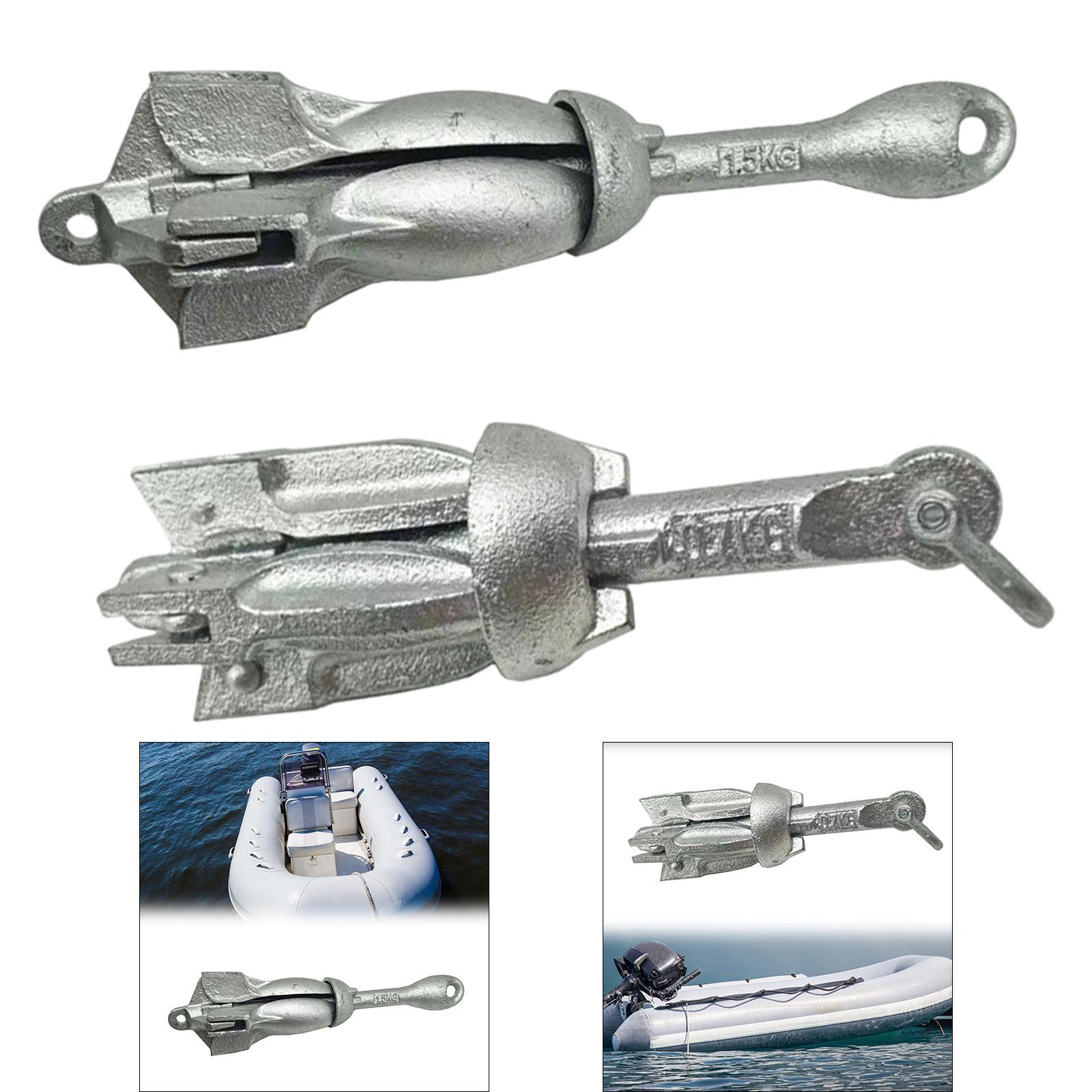Compact Foldable Marine Anchor – Fishing Kayak Anchor recenzja i cena