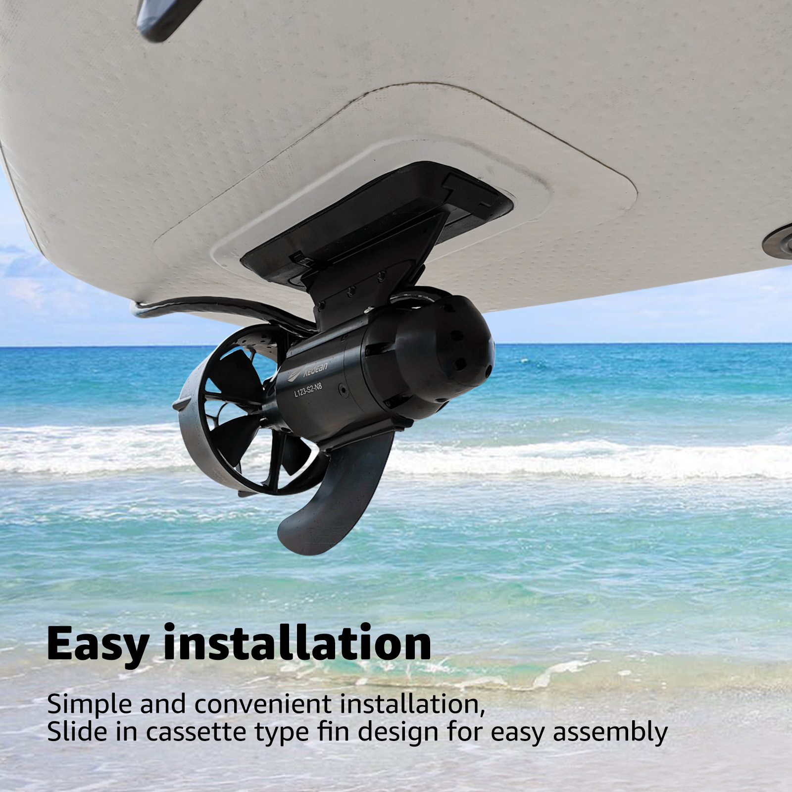 380W 600W Electric Fins Stand  – Fishing Kayak Cart recenzja i cena
