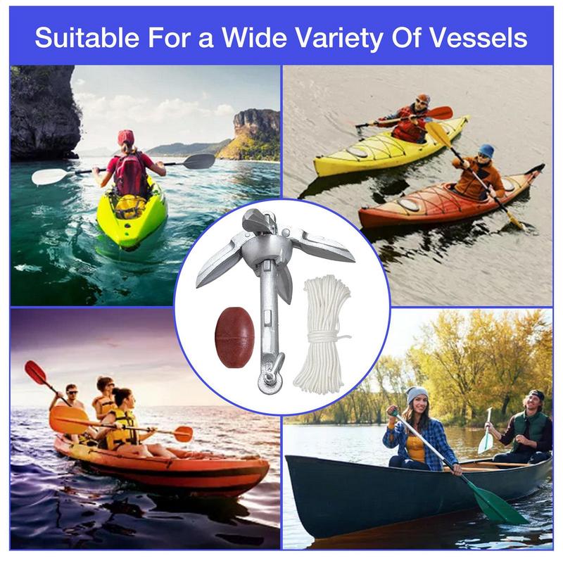 Canoe Anchoring Compact Kayak  – Fishing Kayak Anchor recenzja i cena