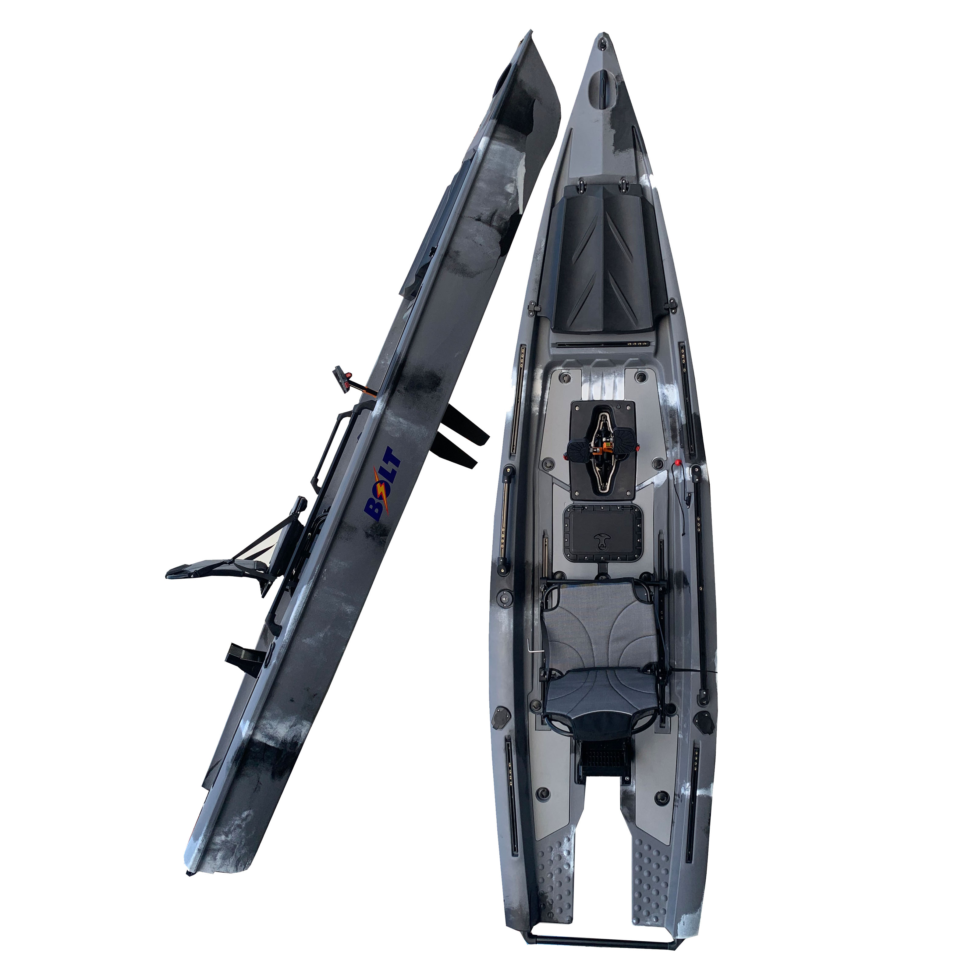 Single Skiff Boat Solo Kayak S – Fishing Kayak Sit On Top recenzja i cena