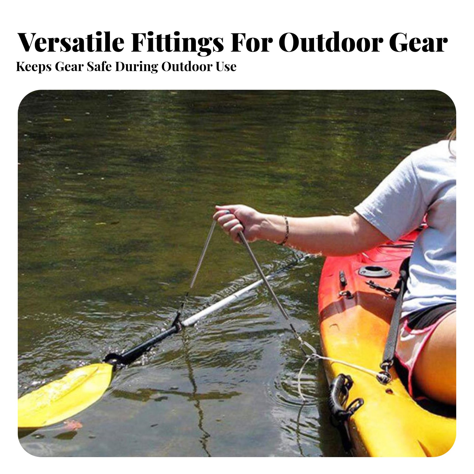Retractable Rod Leash Adjustab – Fishing Kayak Paddle Leash recenzja i cena