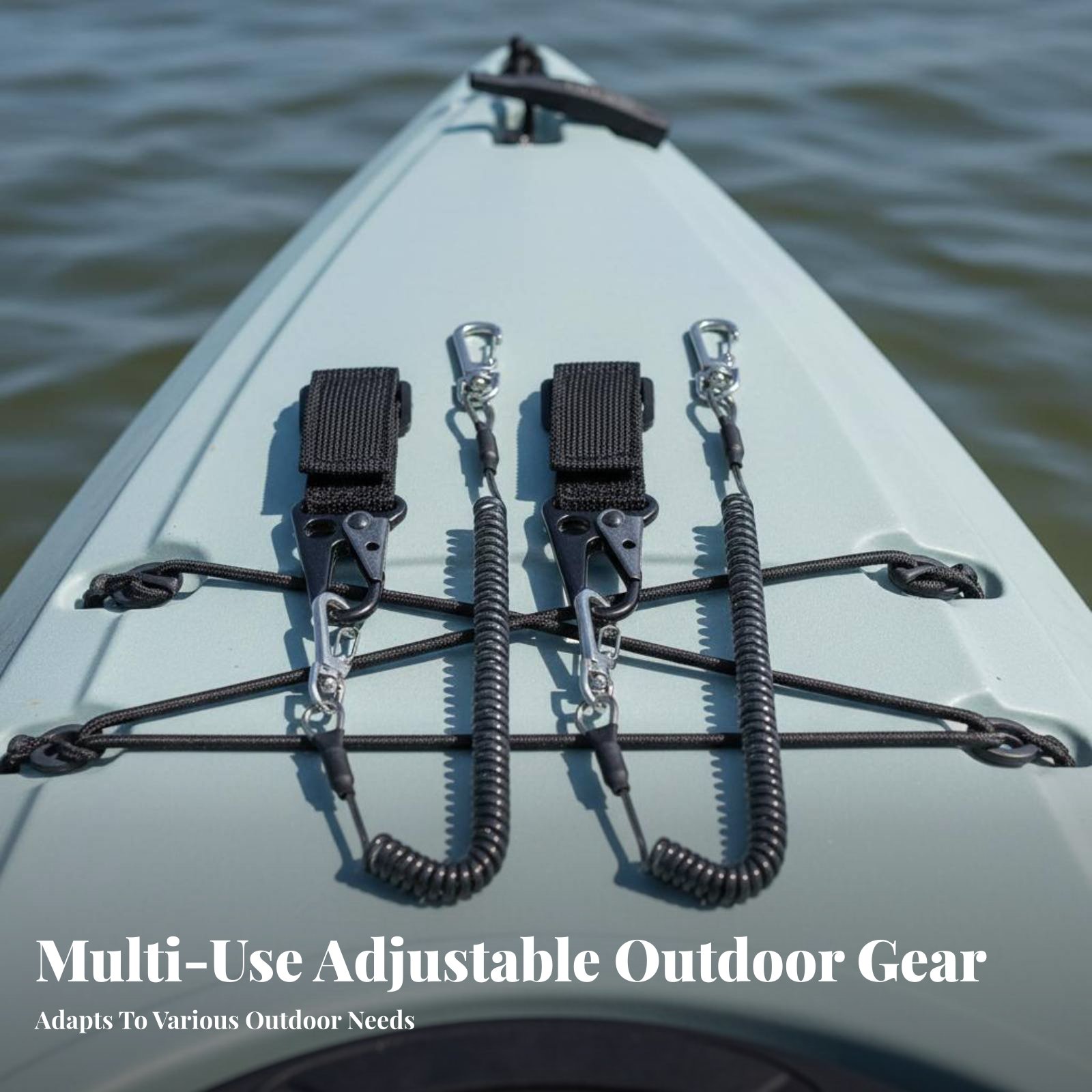 Retractable Rod Leash Adjustab – Fishing Kayak Paddle Leash recenzja i cena