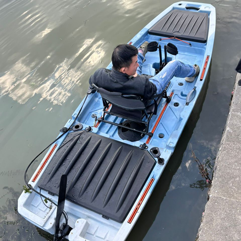 10FT Single Seat LLDPE Sit On  – Fishing Kayak Pedal Drive recenzja i cena