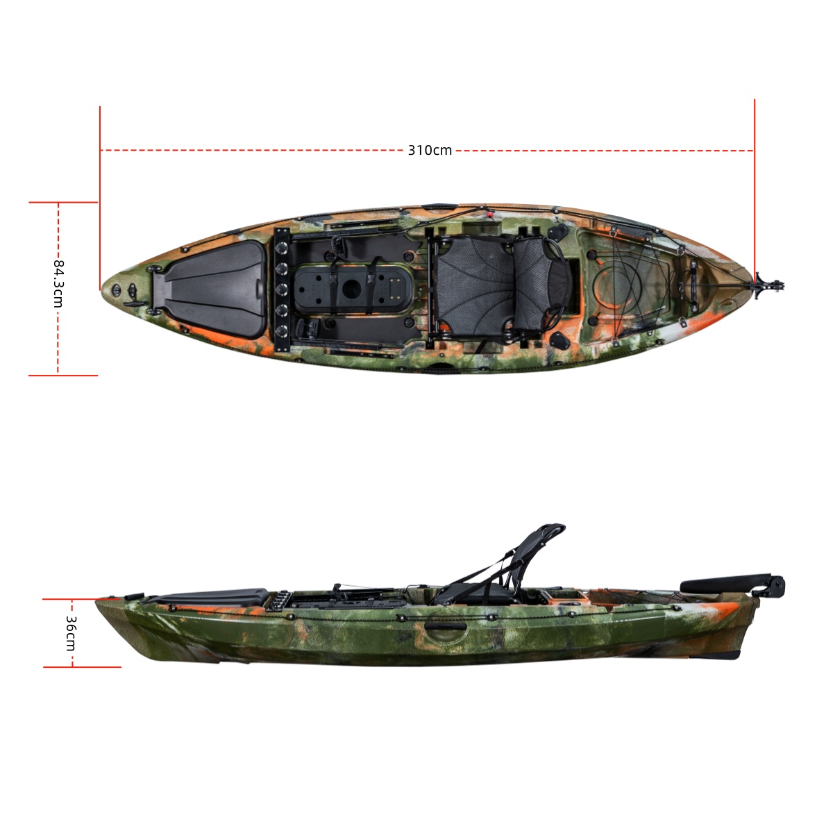 First-class Single Fishing Kay – Fishing Kayak Rod Holder recenzja i cena