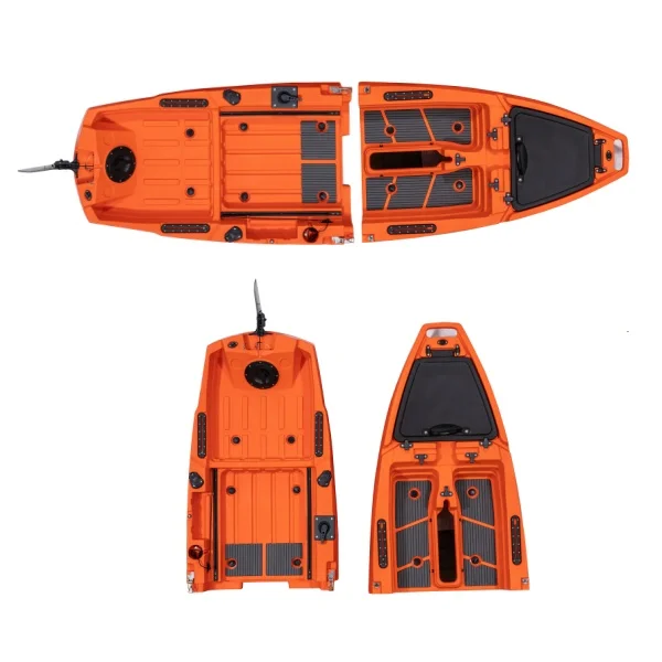 Modular Single 1 Person Plasti – Fishing Kayak Pedal Drive recenzja i cena