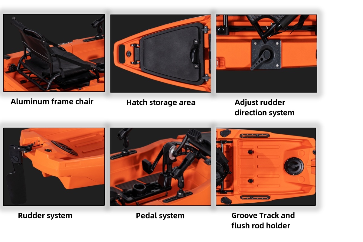 Super Lightweight 10ft Modular – Fishing Kayak Pedal Drive recenzja i cena