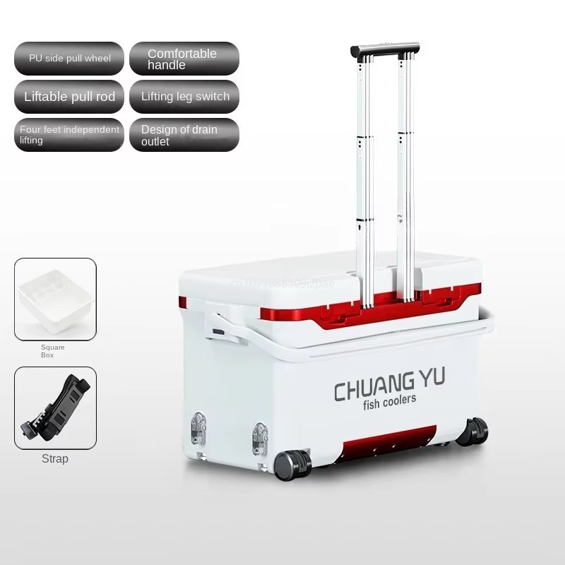 36L Tackle Box Outdoor Trolley – Fishing Kayak Crate recenzja i cena