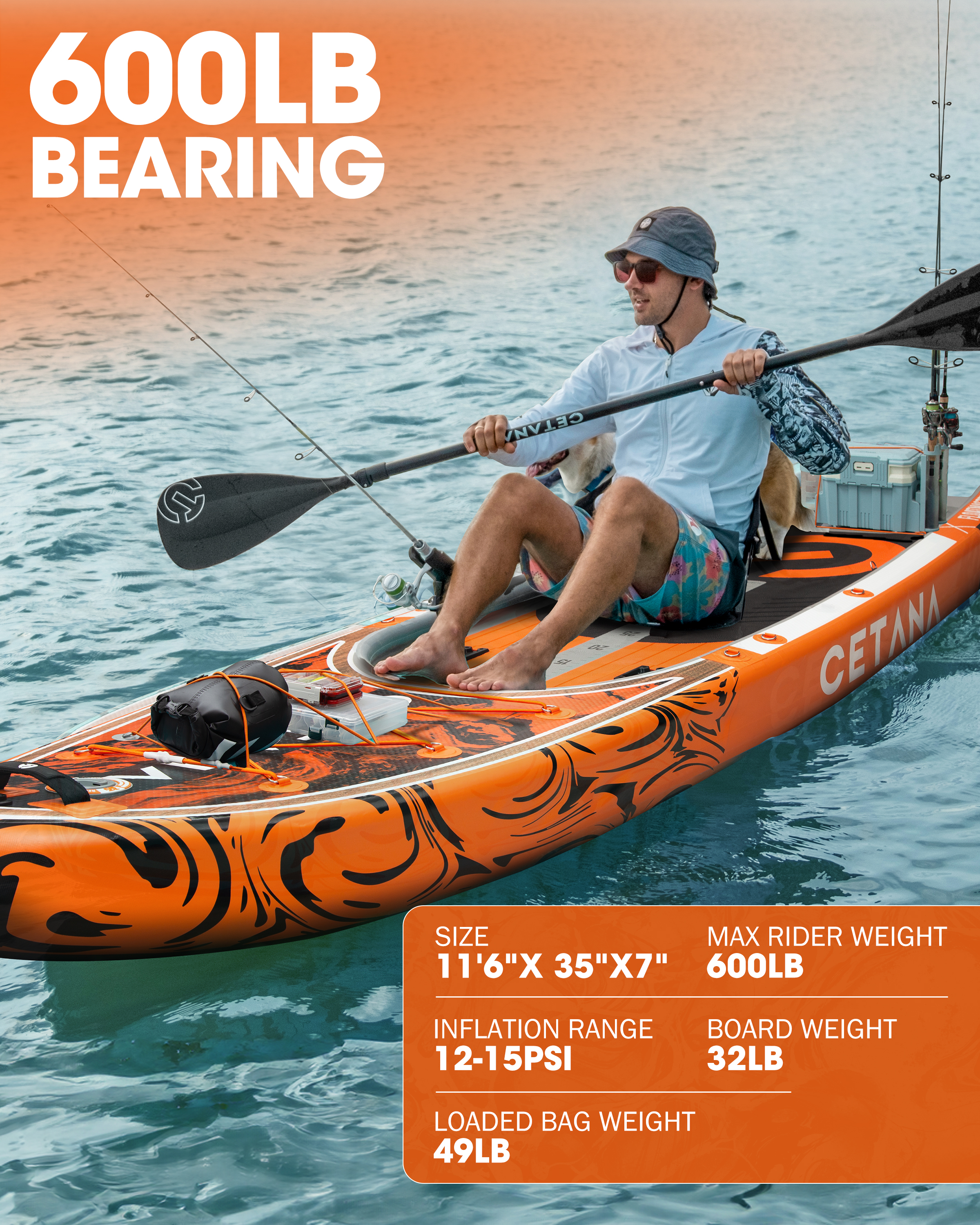 China Factory Inflatable Boat  – Fishing Kayak Paddle recenzja i cena